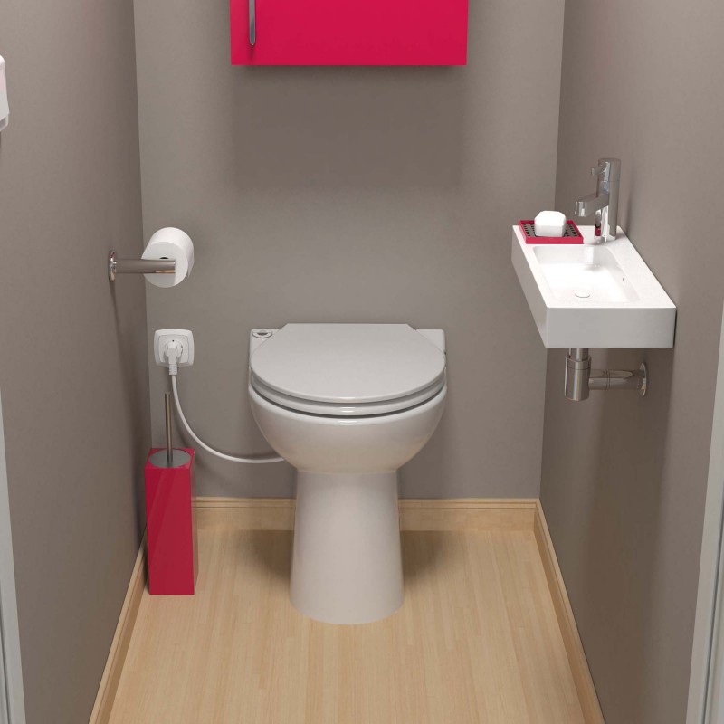 SFA sanicompact C43 toilet avec broyeur