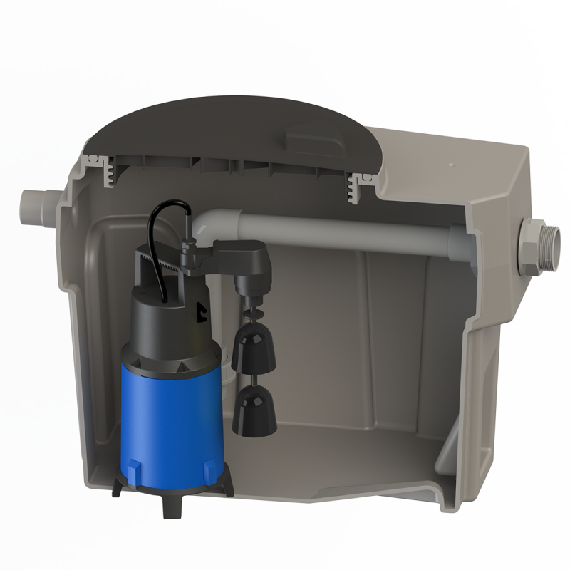 Système de relevage des eaux usées SANIFOS110 1 pompe SFA