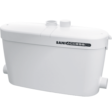 SFA sanibroyeur saniacces vuilwaterpomp in keuken